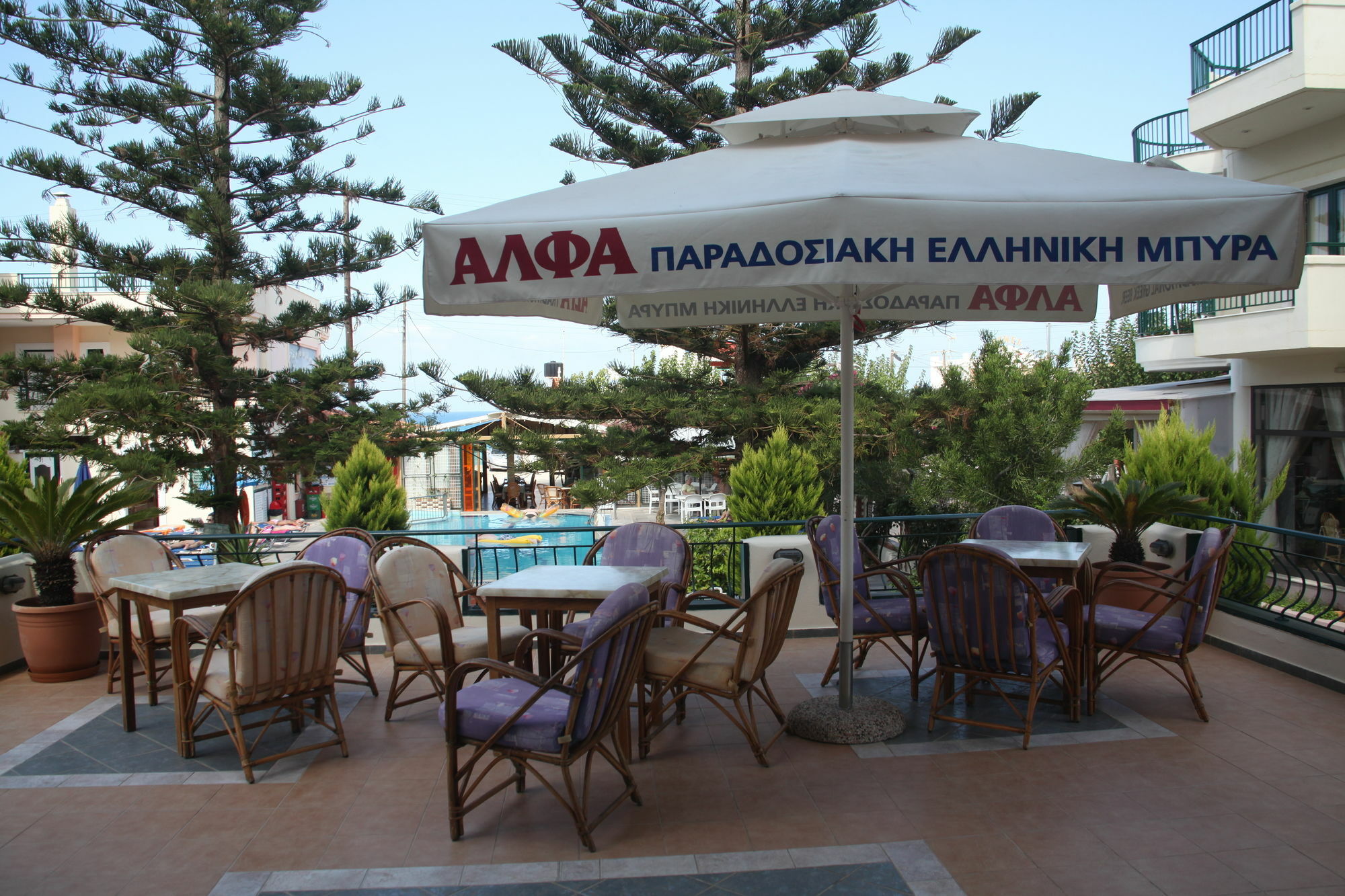 Panorama Hotel Apartments & Suites By Estia Stalida Exteriör bild
