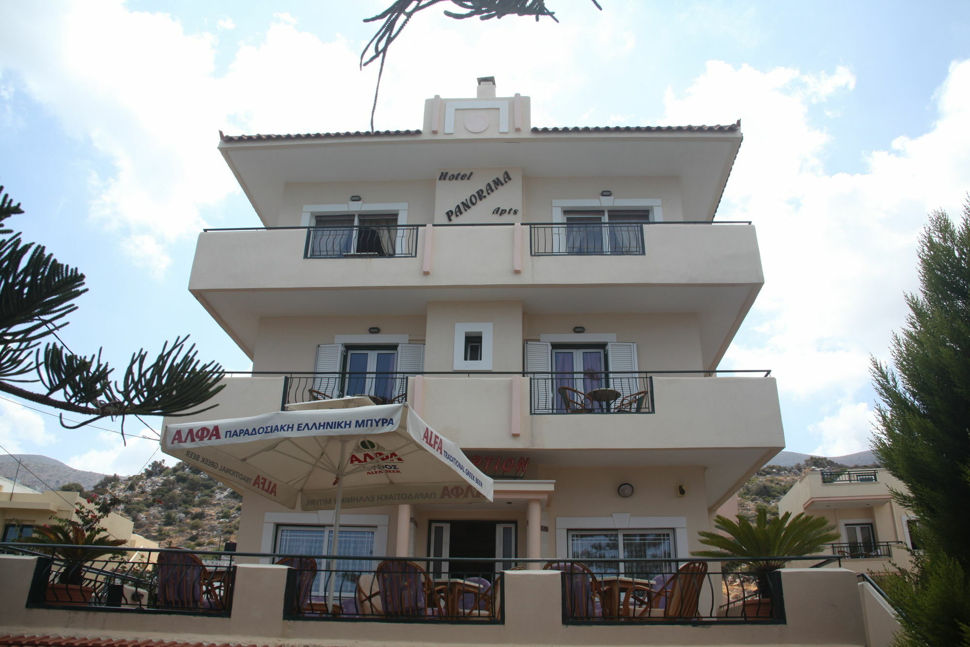 Panorama Hotel Apartments & Suites By Estia Stalida Exteriör bild